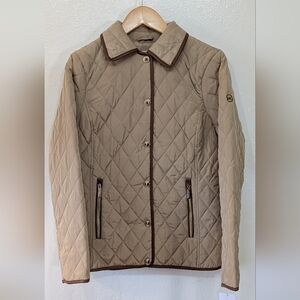 Quilted Tan Jacket